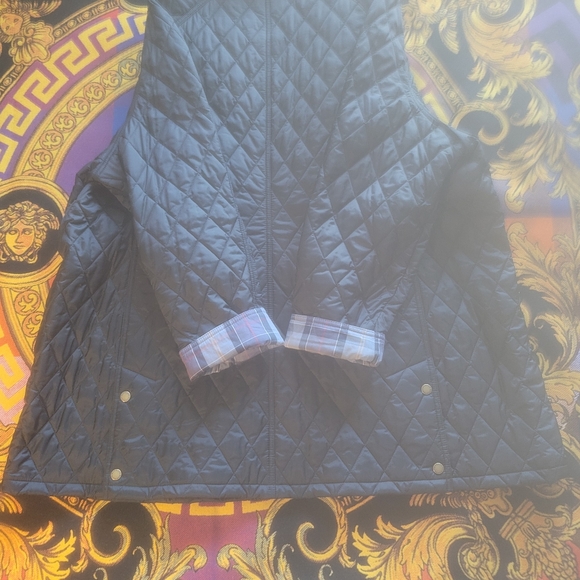 Barbour Summer Navy Beadnell Quilt Plus - Picture 6 of 10